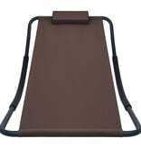 VidaXL Tuinbed 200x90 cm staal bruin