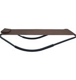 VidaXL Tuinbed 200x90 cm staal bruin