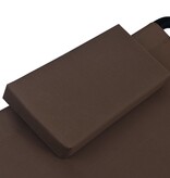 VidaXL Tuinbed 200x90 cm staal bruin