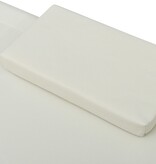 VidaXL Tuinbed 200x90 cm staal crème