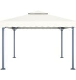 VidaXL Prieel 400x300 cm aluminium crème