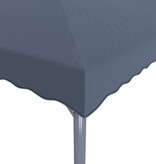 VidaXL Prieel 300x300 cm aluminium antraciet