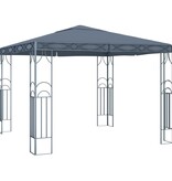 VidaXL Prieel 300x300 cm antraciet