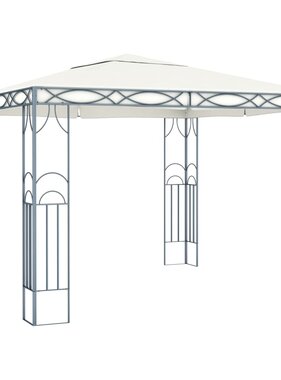 VidaXL Prieel 300x300 cm crème