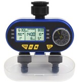 VidaXL Watertimer met dubbele uitgang automatisch digitaal