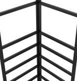 VidaXL Tuinpaviljoen 3x3 m antraciet