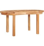 VidaXL Salontafel 90x50x45 cm massief teakhout