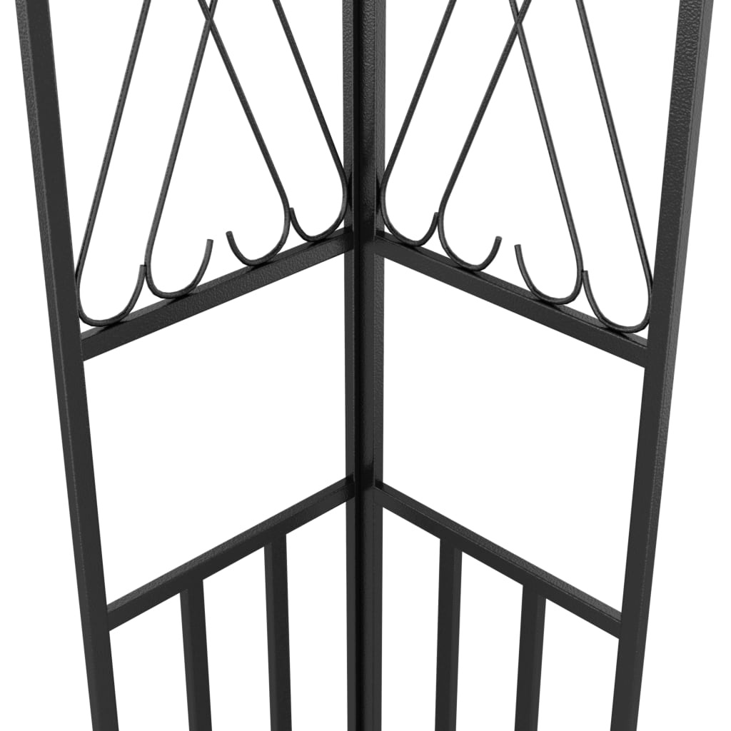 VidaXL Prieel 3x6 m stof antraciet