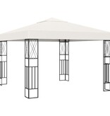 VidaXL Prieel 3x3 m stof crème