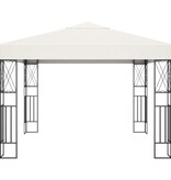 VidaXL Prieel 3x3 m stof crème