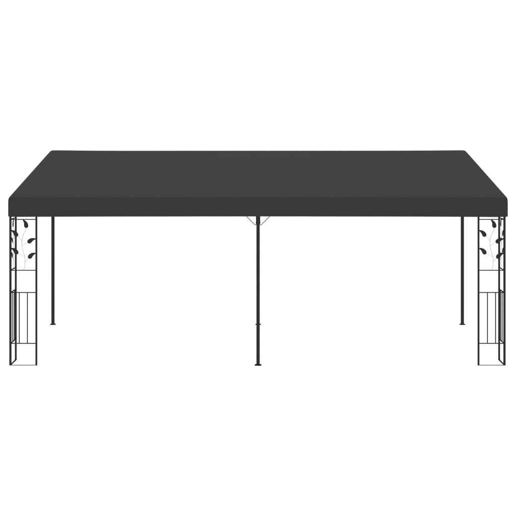 VidaXL Wandprieel 6x3x2,5 m antraciet