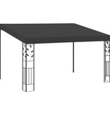VidaXL Wandprieel 4x3x2,5 m antraciet