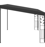 VidaXL Wandprieel 4x3x2,5 m antraciet