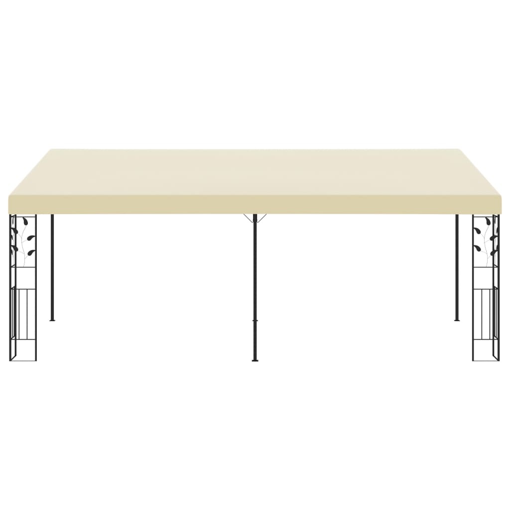 VidaXL Wandprieel 6x3x2,5 m crème