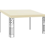 VidaXL Wandprieel 4x3x2,5 m crème