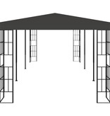 VidaXL Prieel 3x6 m antraciet