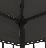 VidaXL Prieel 3x6 m antraciet