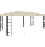 VidaXL Prieel 3x6 m crème