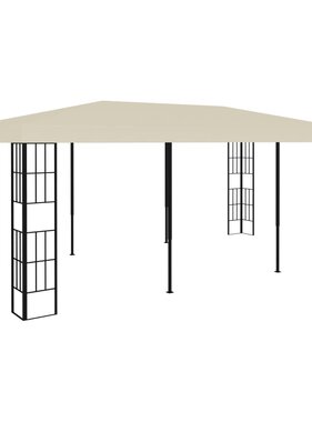 VidaXL Prieel 3x6 m crème