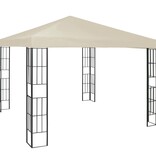 VidaXL Prieel 3x3 m crème