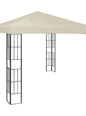 VidaXL Prieel 3x3 m crème