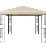 VidaXL Prieel 3x3 m crème