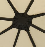 VidaXL Prieel 3x3 m crème