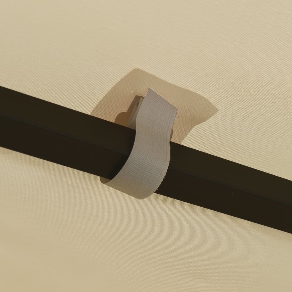 VidaXL Prieel 3x3 m crème