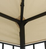 VidaXL Prieel 3x3 m crème