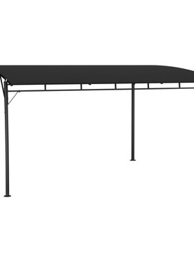 VidaXL Zonneluifel 4x3x2,55 m antracietkleurig