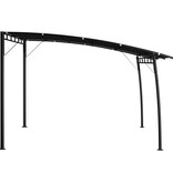 VidaXL Zonneluifel 4x3x2,55 m antracietkleurig