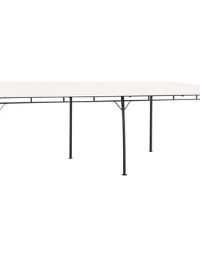 VidaXL Zonneluifel 6x3x2,55 m crèmekleurig