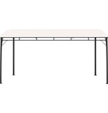 VidaXL Zonneluifel 4x3x2,55 m crèmekleurig