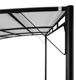 VidaXL Zonneluifel 4x3x2,55 m crèmekleurig