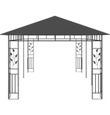 VidaXL Prieel met klamboe 6x3x2,73 m antraciet