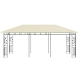 VidaXL Prieel met klamboe 6x3x2,73 m crème