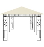 VidaXL Prieel met klamboe 6x3x2,73 m crème