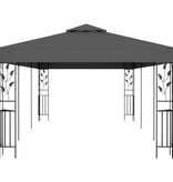 VidaXL Prieel 3x6 m antraciet