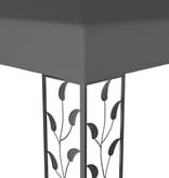 VidaXL Prieel 3x6 m antraciet