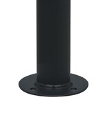 VidaXL Prieel 3x3 m staal antraciet