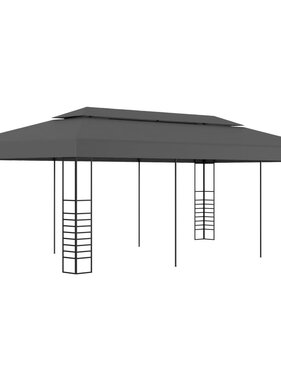 VidaXL Prieel 3x6 m antraciet