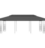 VidaXL Prieel 3x6 m antraciet