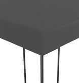 VidaXL Prieel 3x6 m antraciet