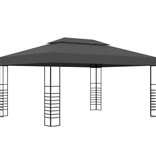 VidaXL Prieel 3x4 m antraciet