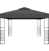 VidaXL Prieel 3x4 m antraciet