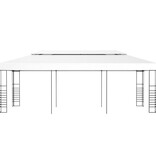 VidaXL Prieel 6x3 m wit