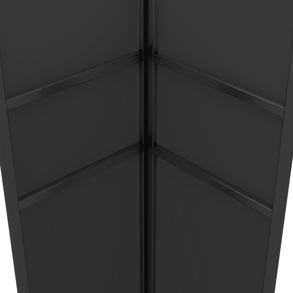 VidaXL Prieel met dubbel dak 3x3 m antraciet