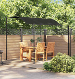 VidaXL Zonneluifel 3x2,5 m antraciet