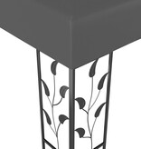 VidaXL Prieel 3x3 m antraciet