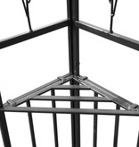 VidaXL Prieel 3x3 m antraciet